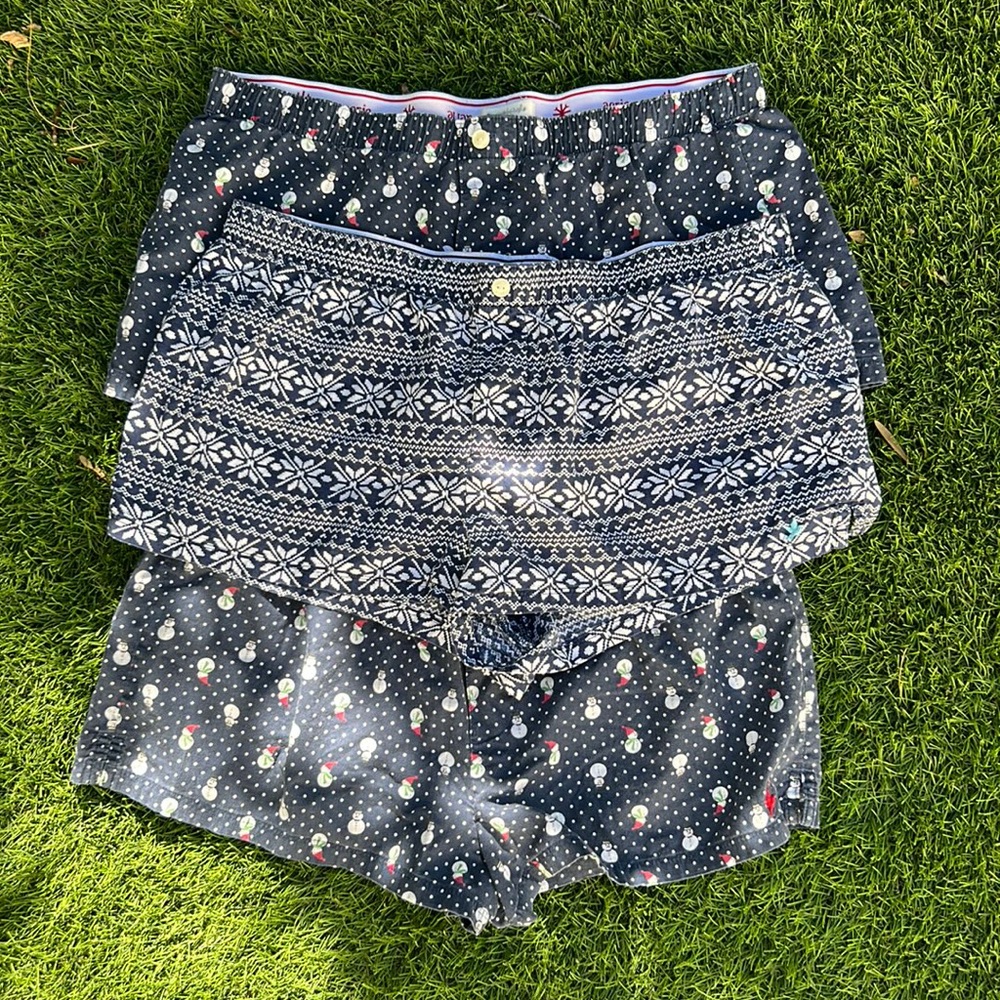 3 pairs of Arie cotton boxer shorts size Large